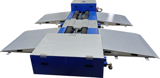 CTZD-9500M 15T Roller Mobile Brake Tester Bench Roller portátil transportável para caminhões