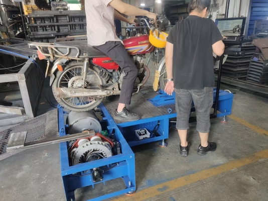 Dinamômetro de chassi para 2 rodas Motociclo de rolos únicos CTMTDCG-3W